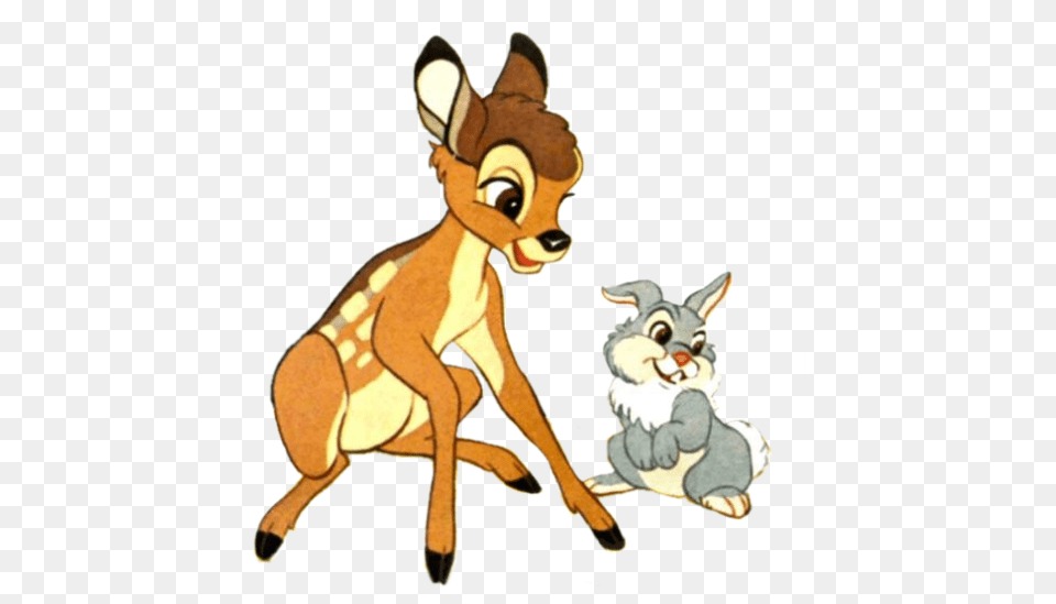 Cartoon Bambi Bambi Panpan, Baby, Person, Animal, Mammal Png Image
