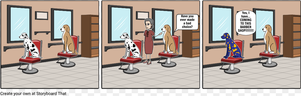 Cartoon Barber Shop, Comics, Book, Publication, Person Png Image