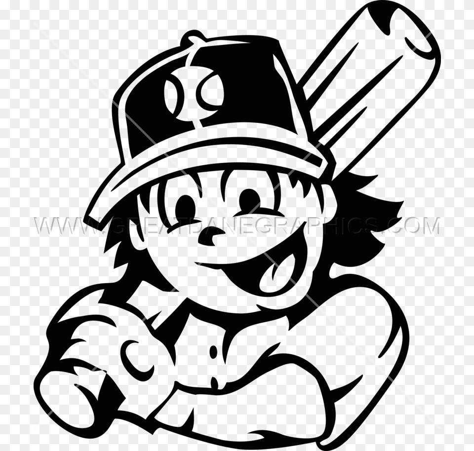 Cartoon Baseball Player, Face, Head, Person, Baby Png