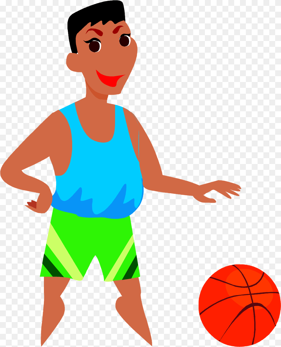 Cartoon Basketball Player Vector Clip Art Cartoon Basketball Player Gif, Shorts, Clothing, Person, Boy Free Png