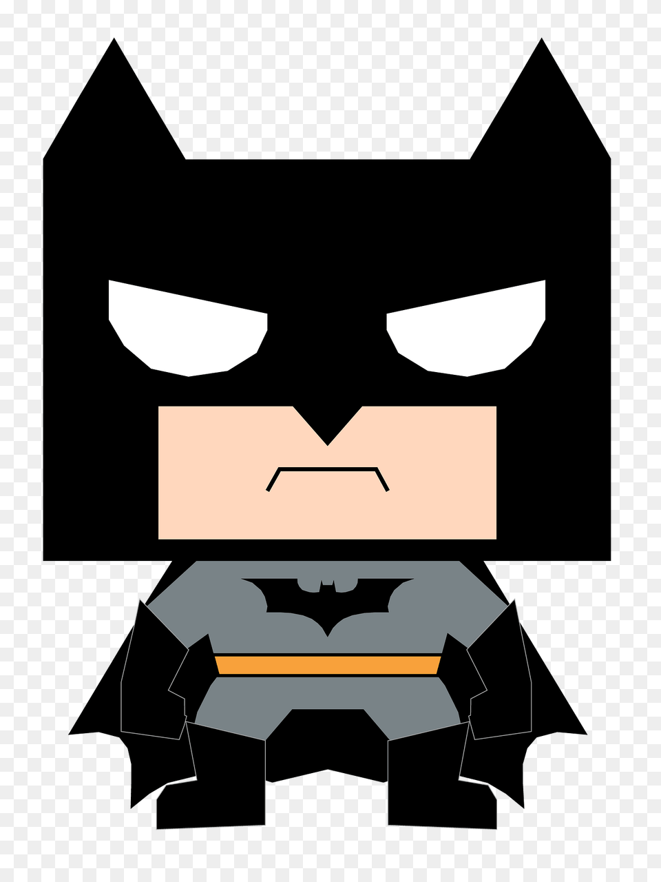 Cartoon Batman Clipart, Logo, Symbol, People, Person Free Png Download