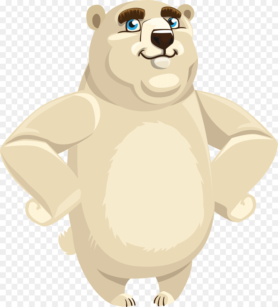 Cartoon Bear Clipart, Animal, Mammal, Wildlife Free Png Download