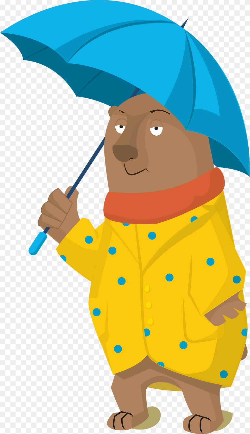 Cartoon Bear Clipart, Clothing, Coat, Baby, Person Free Png Download