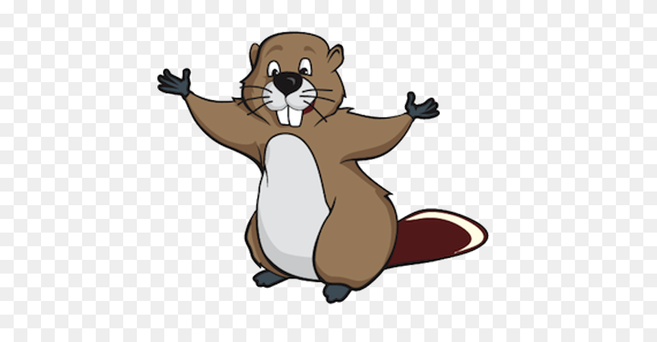 Cartoon Beaver, Animal, Mammal, Rodent, Bear Free Transparent Png
