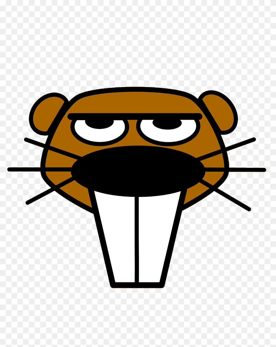 Cartoon Beaver Face Clipart Png Image
