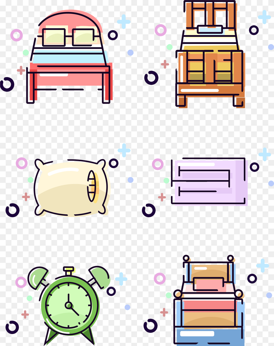 Cartoon Bed Free Transparent Png
