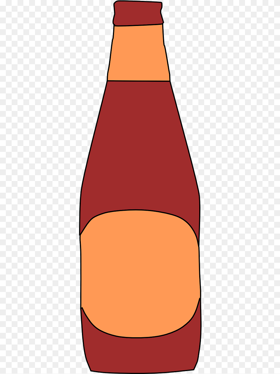 Cartoon Beer Bottle Clipart Beer Bottle Cartoon Transparent, Food, Ketchup, Person Free Png Download