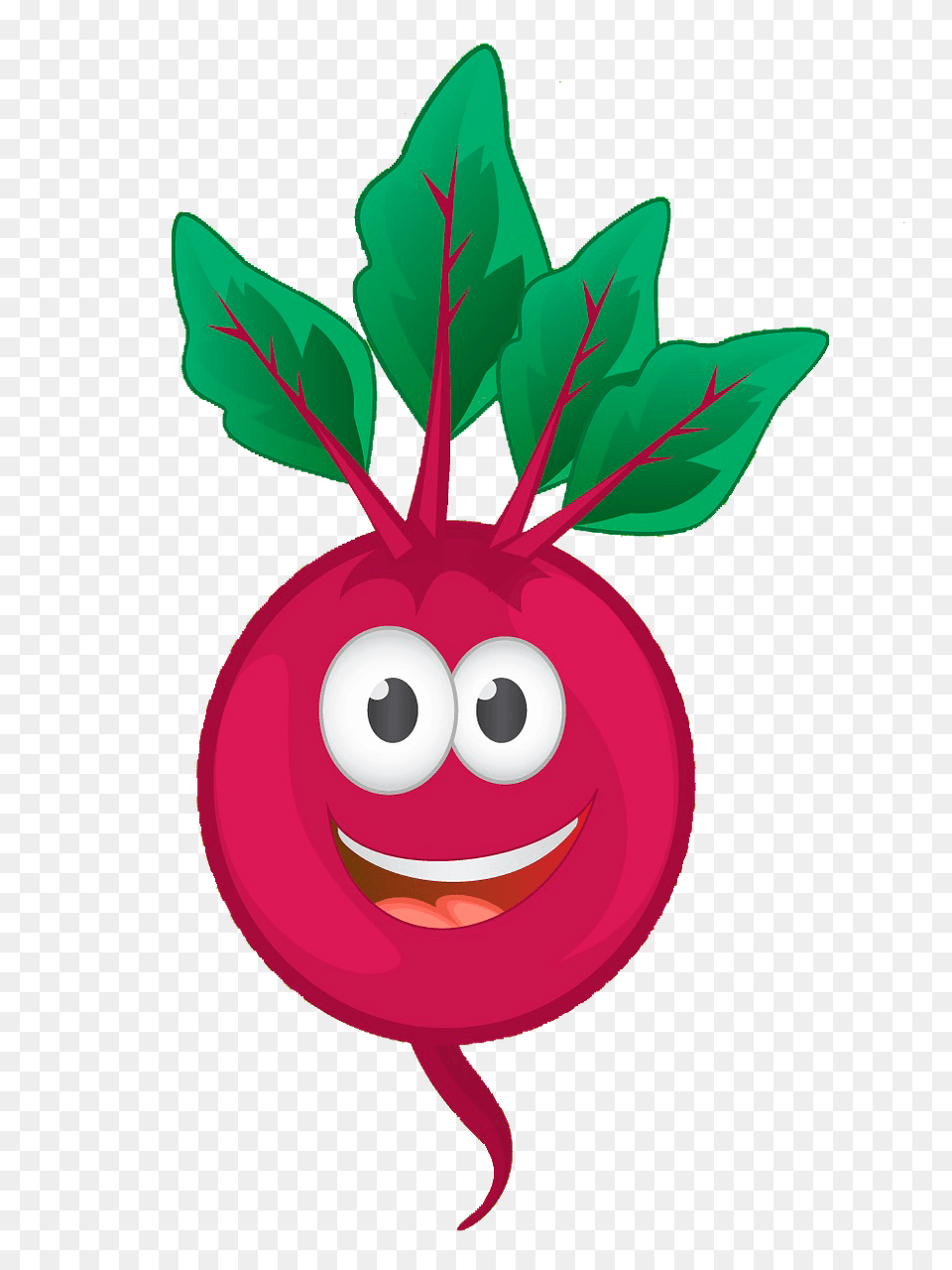 Cartoon Beetroot Clipart, Food, Produce, Plant, Radish Free Png Download