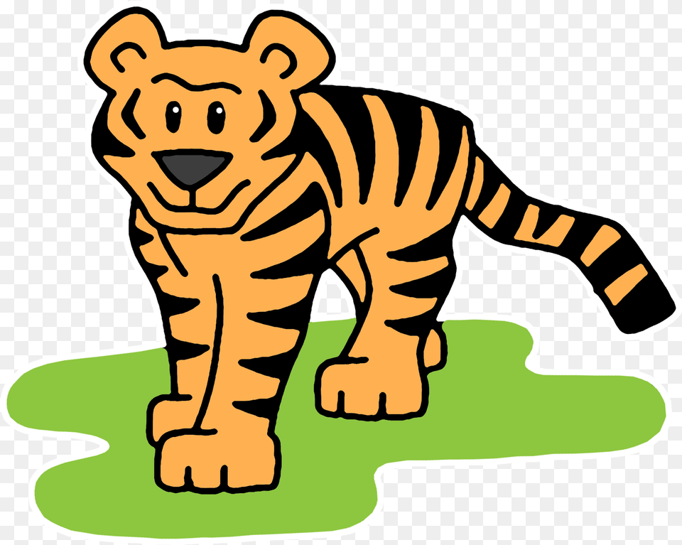 Cartoon Bengal Tiger Bengal Tiger Clip Art, Baby, Person, Animal, Face Free Png