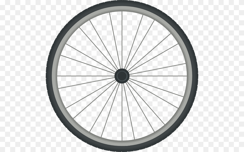Cartoon Bike Wheel, Machine, Spoke, Alloy Wheel, Car Png Image