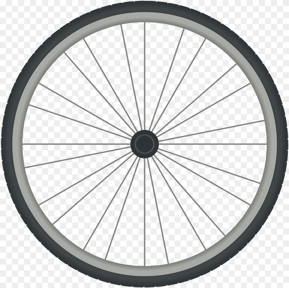 Cartoon Bike Wheel, Machine, Spoke, Alloy Wheel, Car Png Image