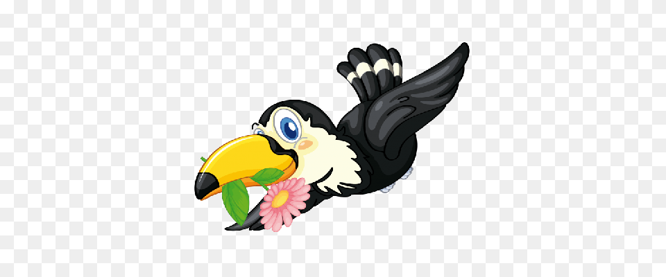 Cartoon Bird Clip Art Clip Art Birds Cartoon Birds, Animal, Beak, Toucan Free Png Download