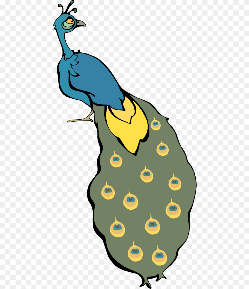 Cartoon Bird Images, Animal, Peacock Free Transparent Png