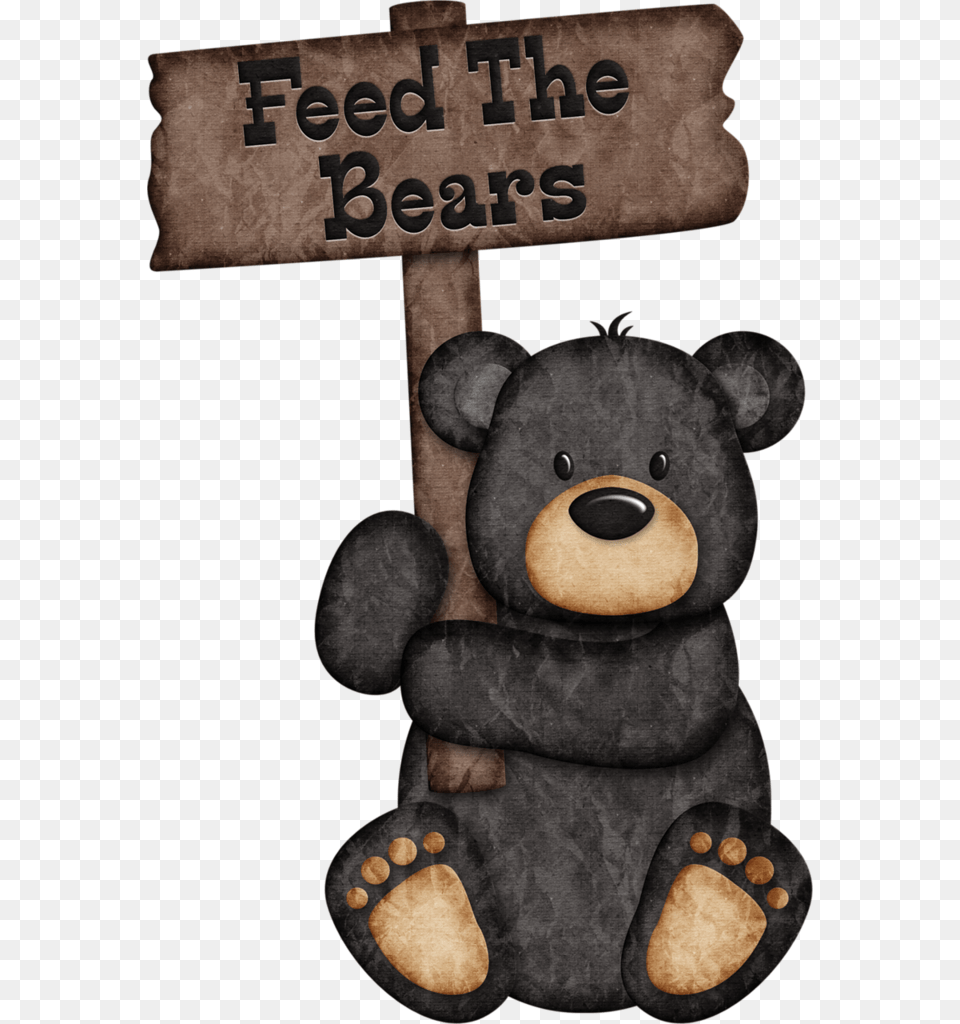 Cartoon Black Bear Clipart, Teddy Bear, Toy, Plush Free Transparent Png