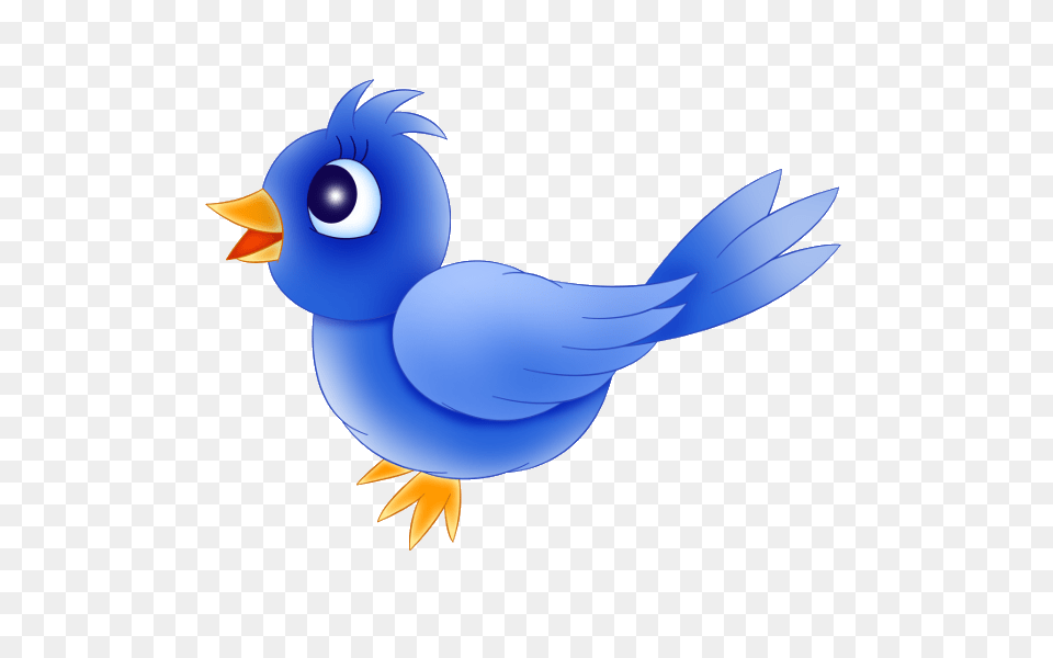 Cartoon Blue Bird Clipart, Animal, Jay, Bluebird, Fish Free Png Download