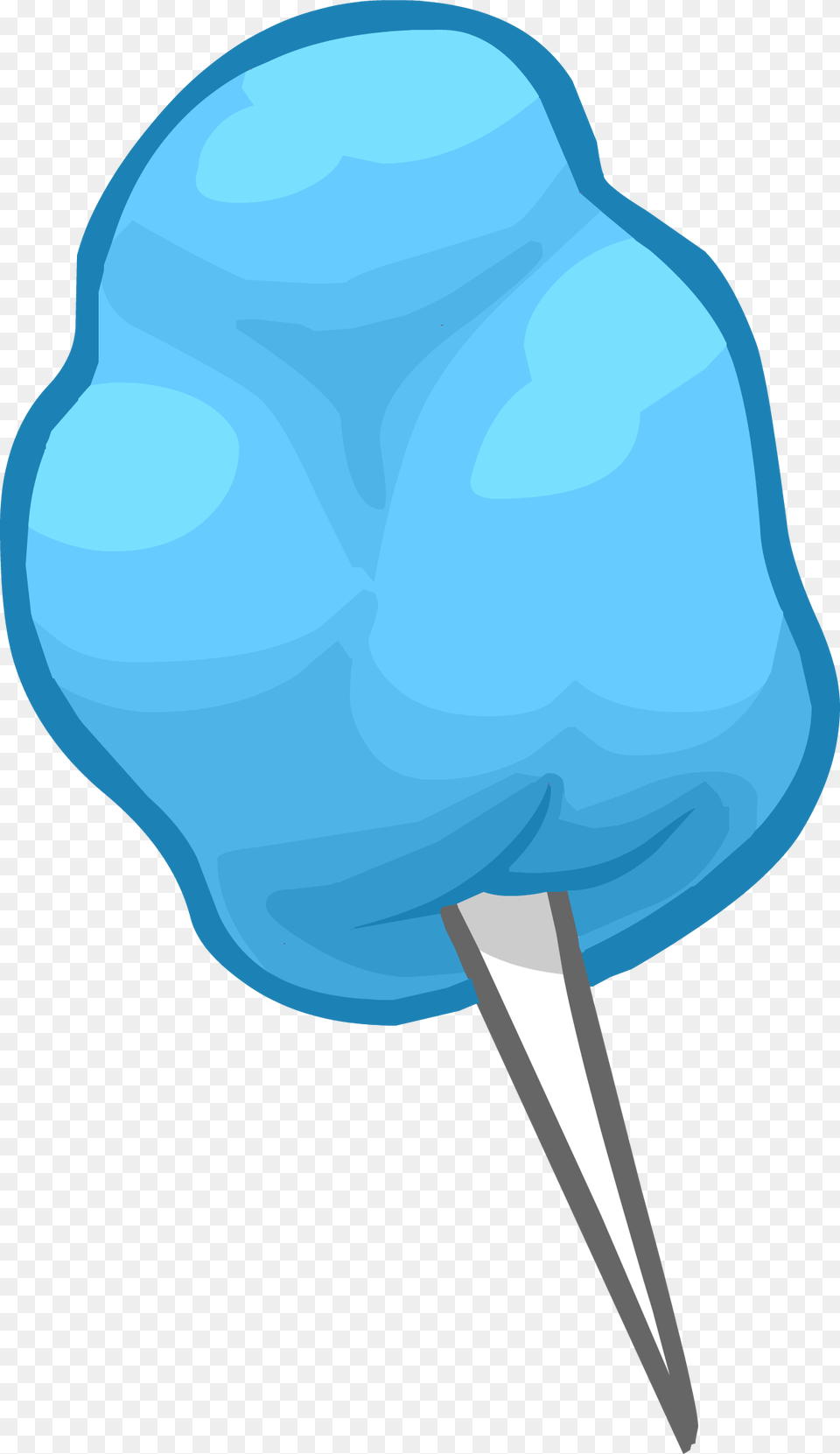 Cartoon Blue Cotton Candy, Sweets, Food, Person, Man Free Png