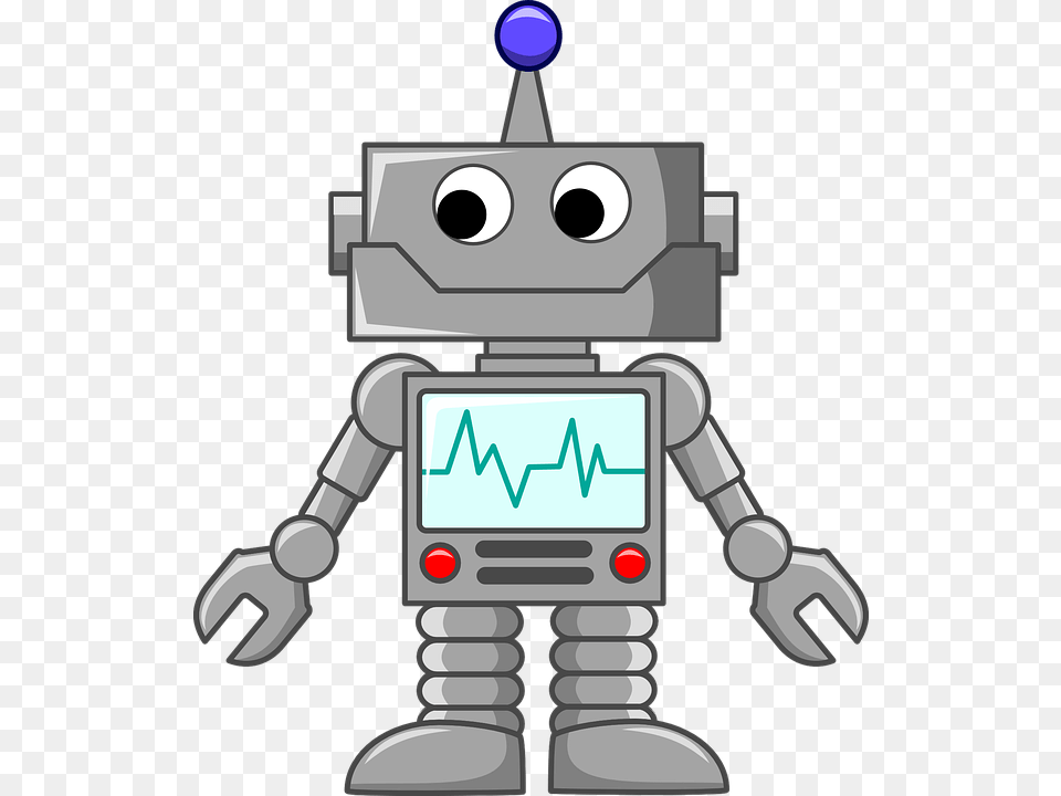 Cartoon Bot, Robot, Dynamite, Weapon Free Transparent Png