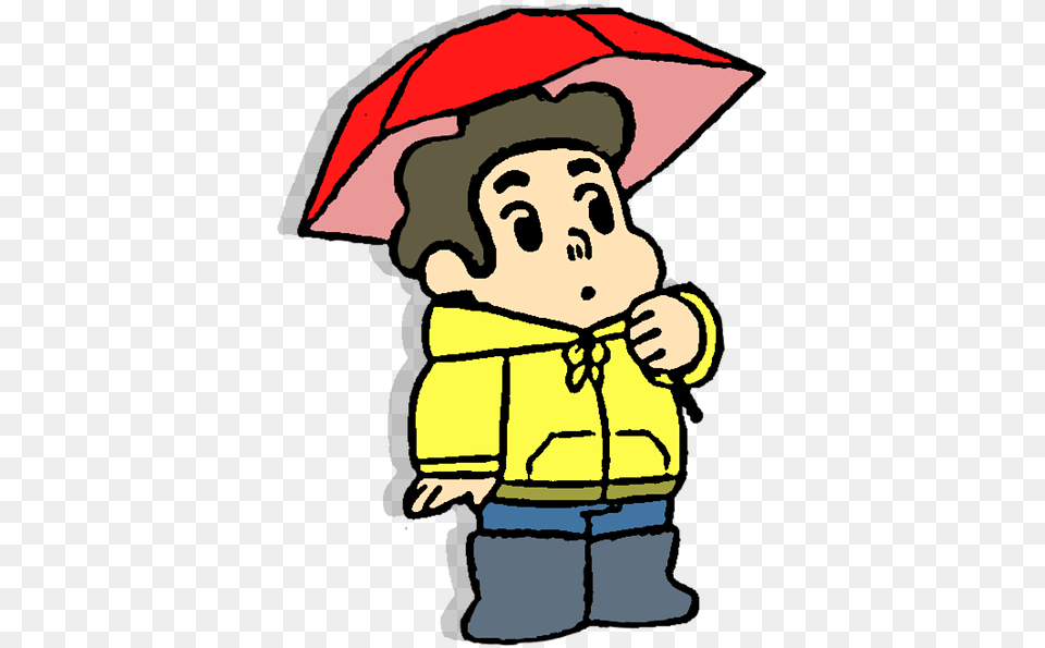 Cartoon Boy Waiting Kids Funny Clipart Sticker New Cartoon Sticker, Clothing, Coat, Baby, Person Free Png