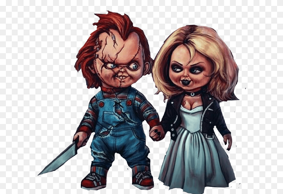 Cartoon Bride Of Chucky, Adult, Publication, Person, Female Png Image