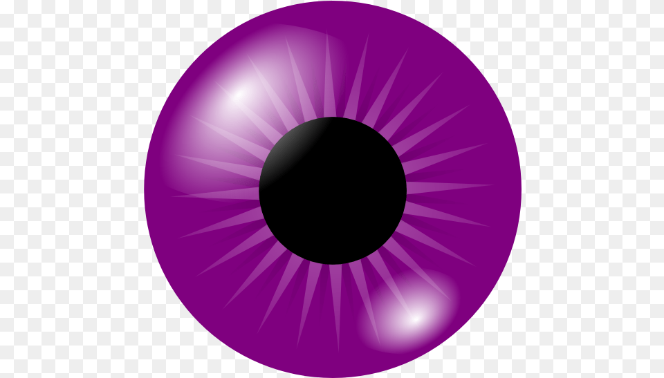 Cartoon Brown Eye, Purple, Sphere, Disk, Balloon Free Transparent Png