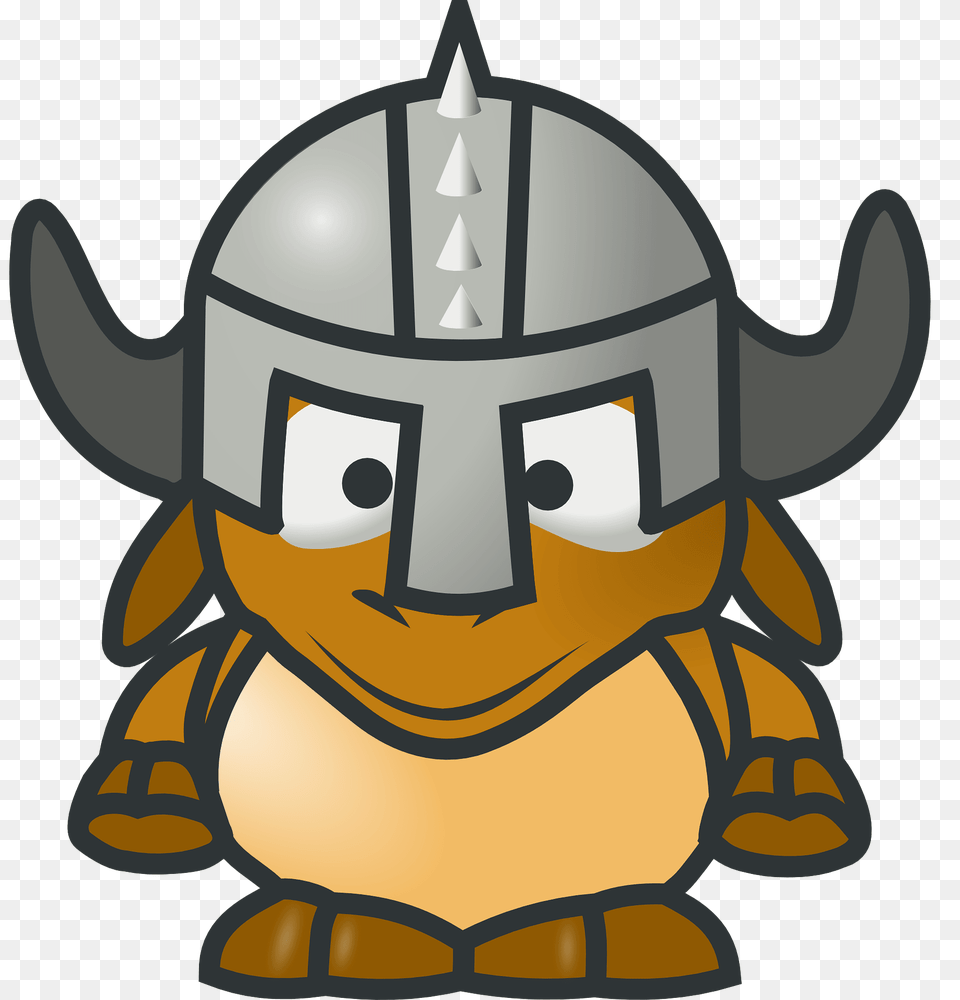 Cartoon Buffalo Viking Clipart Free Png Download