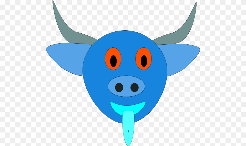 Cartoon Bull Face, Animal, Fish, Sea Life, Shark Free Png