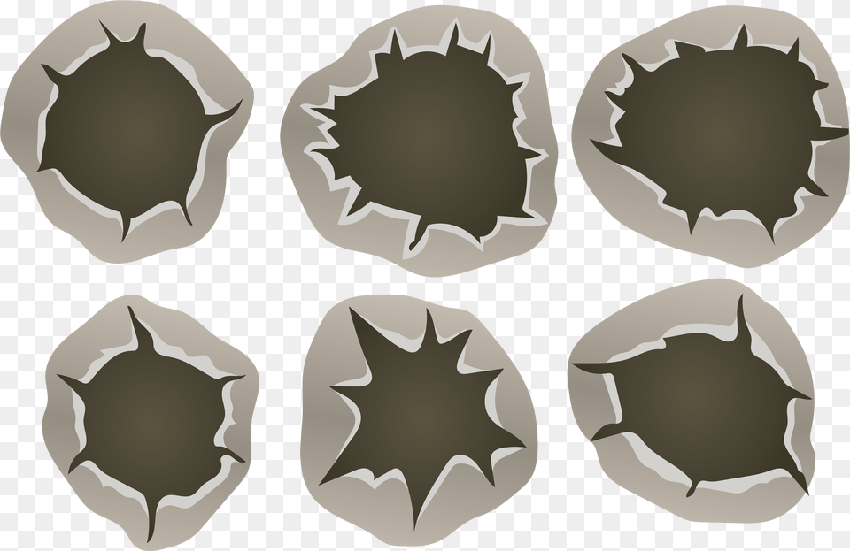 Cartoon Bullet Hole, Symbol Free Transparent Png