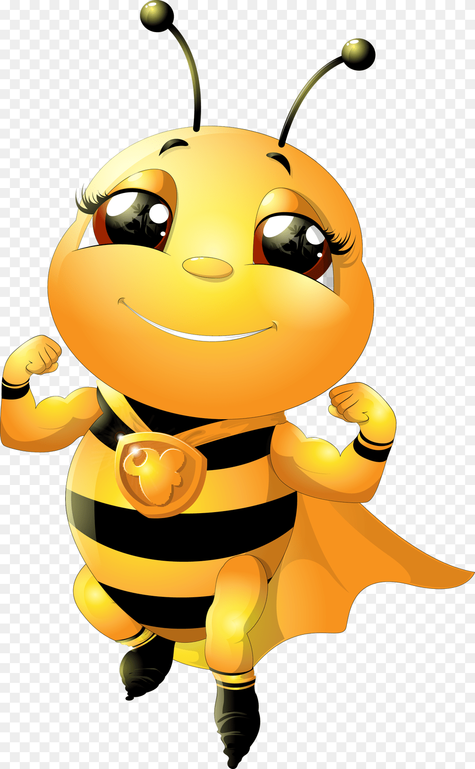 Cartoon Bumble Bee Eyes, Animal, Honey Bee, Insect, Invertebrate Png