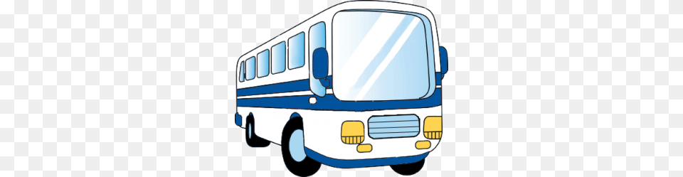Cartoon Buses Group With Items, Bus, Transportation, Vehicle, Minibus Free Transparent Png