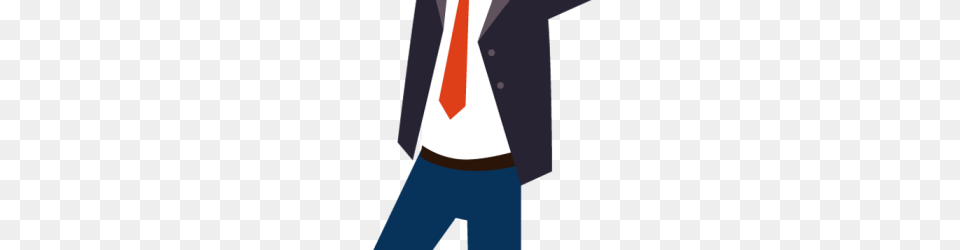 Cartoon Business Man Excited Hold Hands Up, Accessories, Tie, Jacket, Formal Wear Free Transparent Png