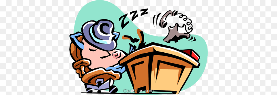 Cartoon Businessmansleeping, Crowd, Person, Reading, Baby Free Png Download