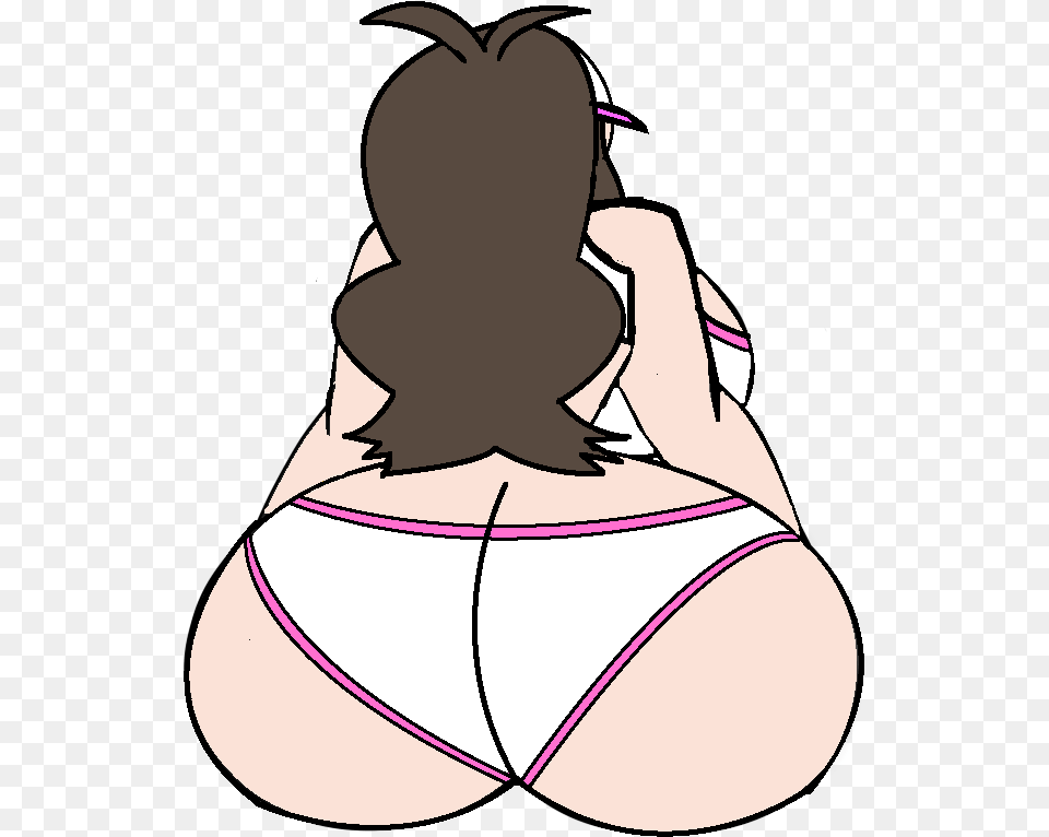Cartoon Butt Banner Library Library Butt, Adult, Clothing, Female, Person Png