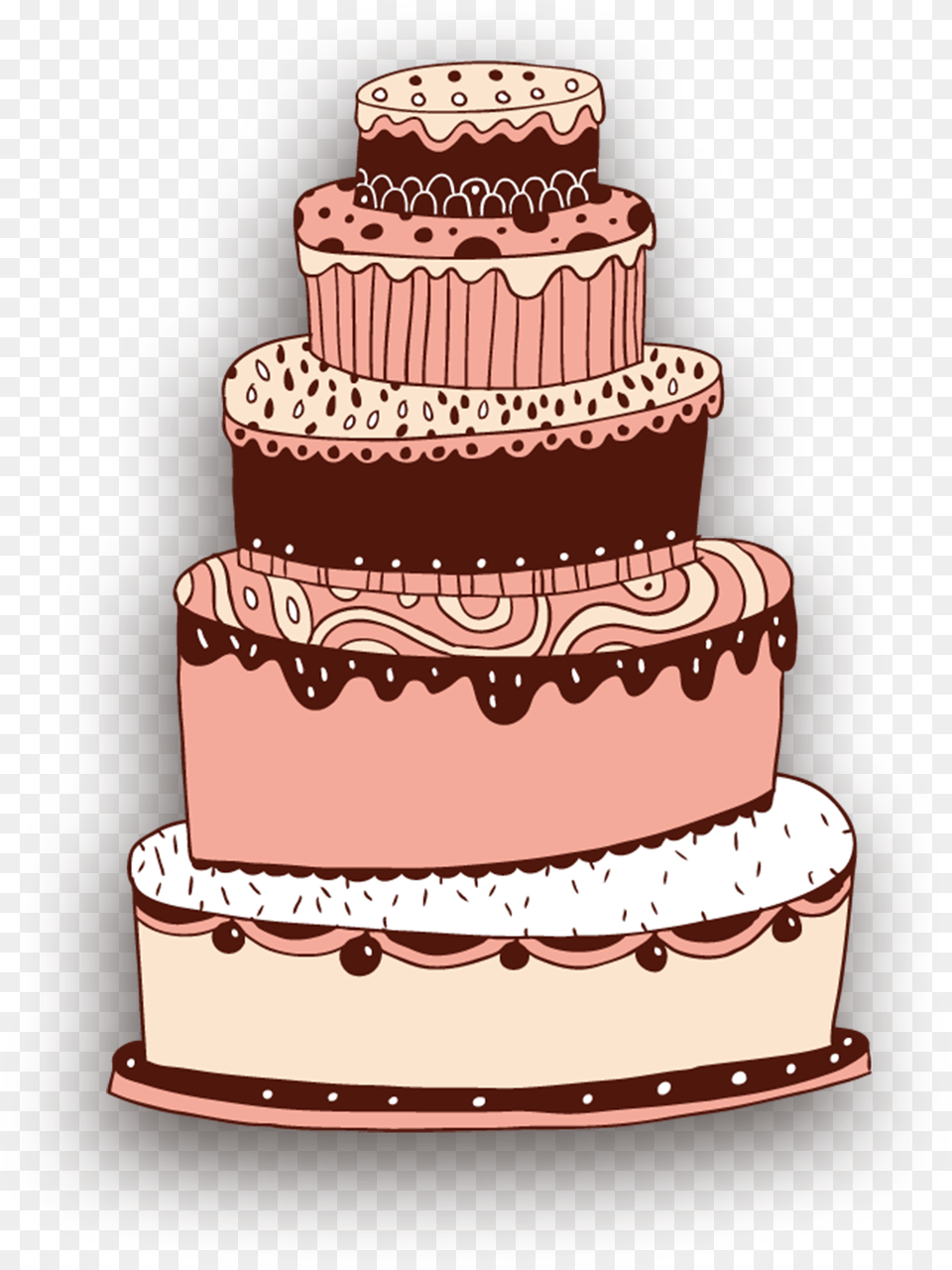 Cartoon Cake Background, Dessert, Food, Birthday Cake, Cream Free Png