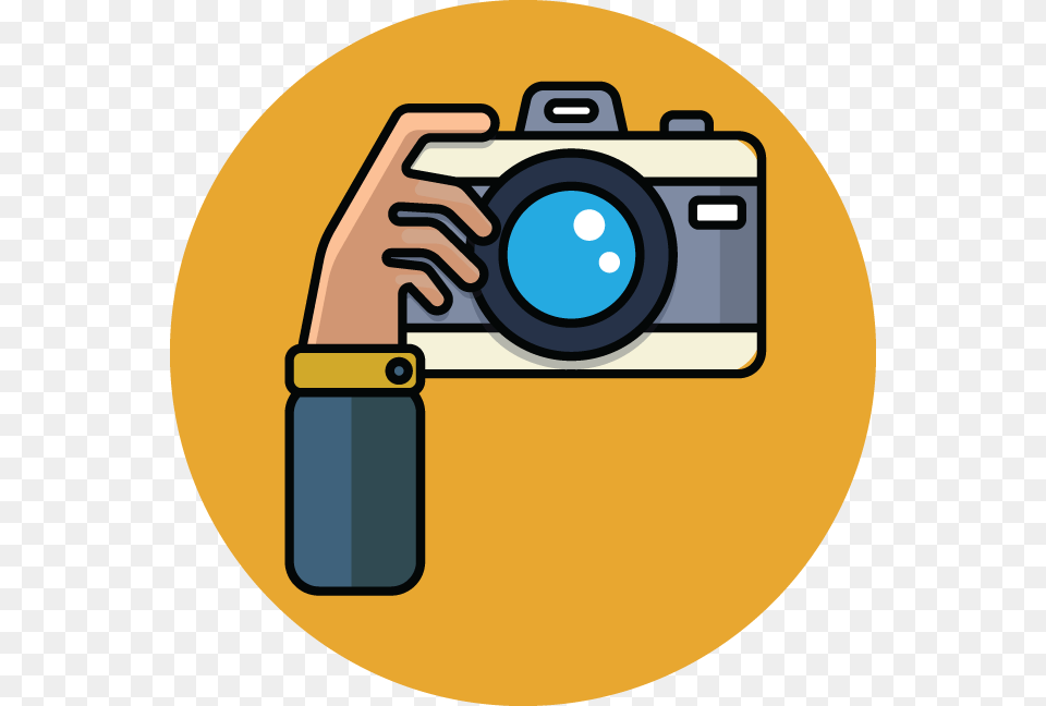 Cartoon Camera Clipart, Photography, Electronics, Disk Png Image