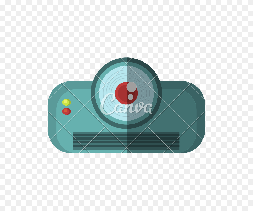 Cartoon Camera Film Device Icon, Electronics Free Png