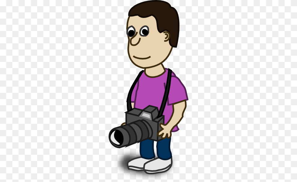 Cartoon Camera Man Clip Art, Person, Photographer, Photography, Baby Free Png