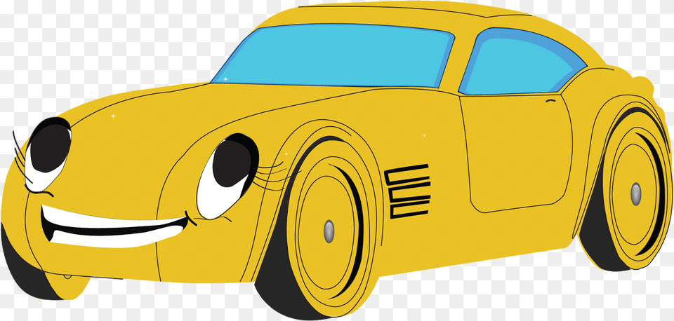Cartoon Car Automotive Paint, Coupe, Sports Car, Transportation, Vehicle Free Png Download