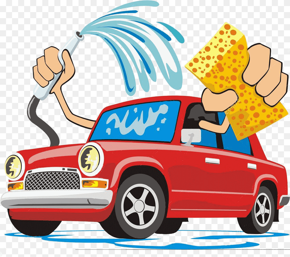 Cartoon Car Wash Graphic Cartoon Car Wash, Car Wash, Transportation, Vehicle, Machine Png