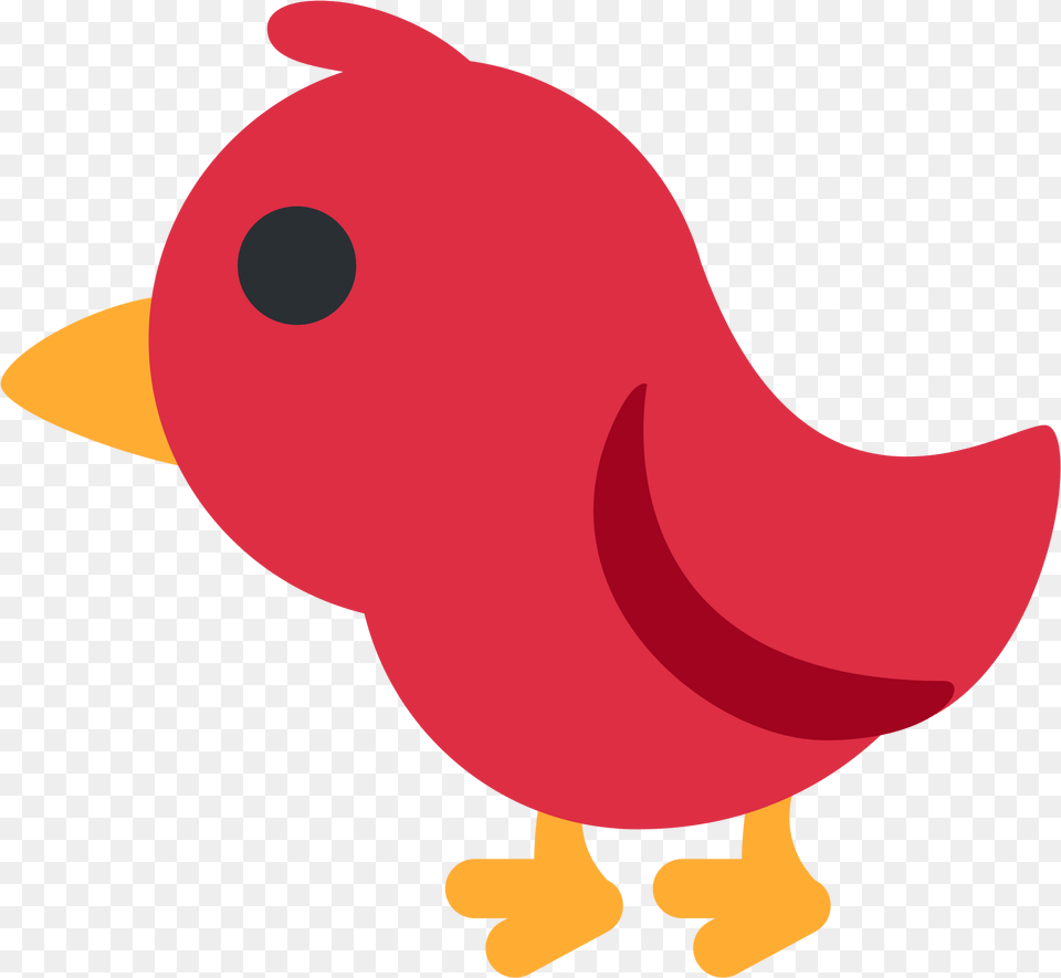 Cartoon Cardinal Bird 4 Buy Clip Art Love Emotes Discord Animated, Animal, Beak, Fish, Sea Life Png Image