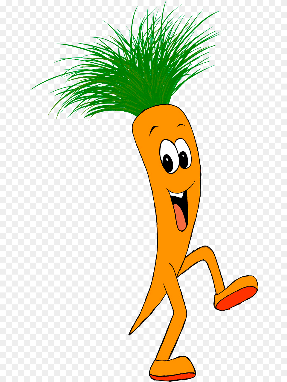 Cartoon Carrot Clipart, Food, Plant, Produce, Vegetable Free Png