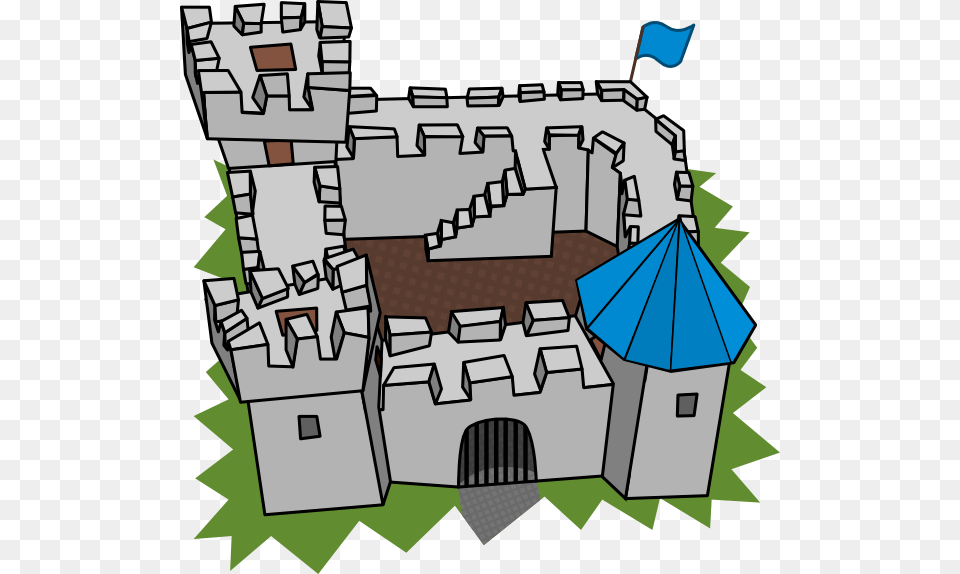 Cartoon Castle Clip Art For Web, Architecture, Building, Fortress Free Png Download