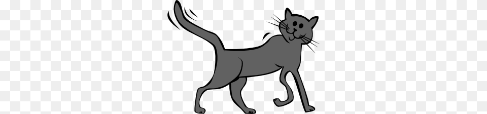 Cartoon Cat Clip Art, Animal, Kangaroo, Mammal Png Image