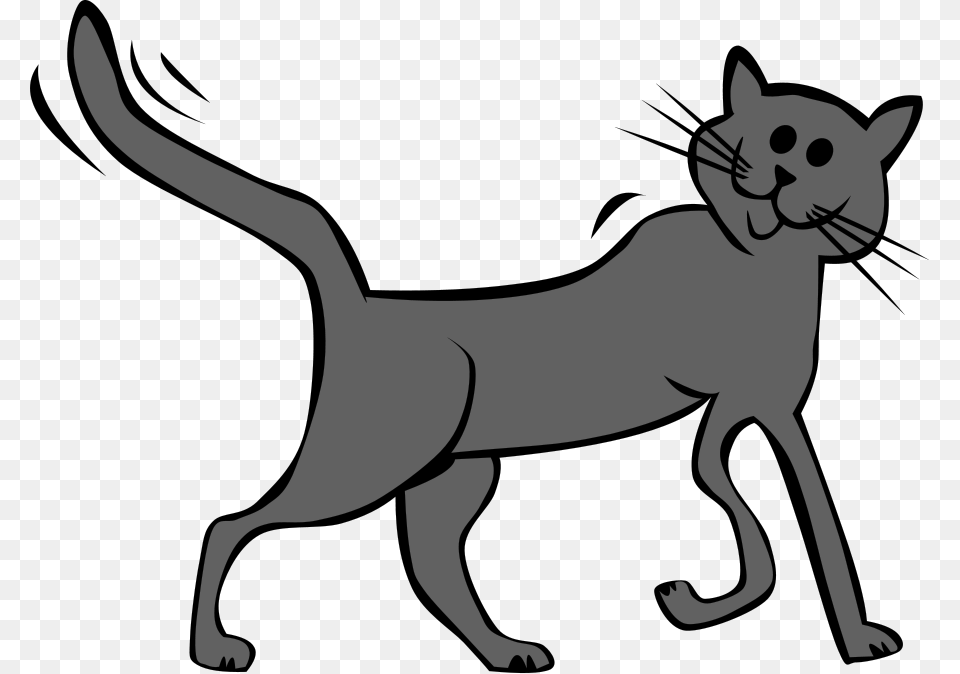 Cartoon Cat Clip Arts For Web, Animal, Mammal, Pet, Kangaroo Free Png Download