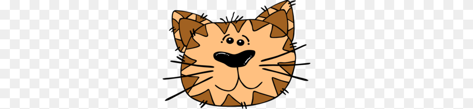 Cartoon Cat Face Clip Art, Cushion, Home Decor, Baby, Person Free Transparent Png