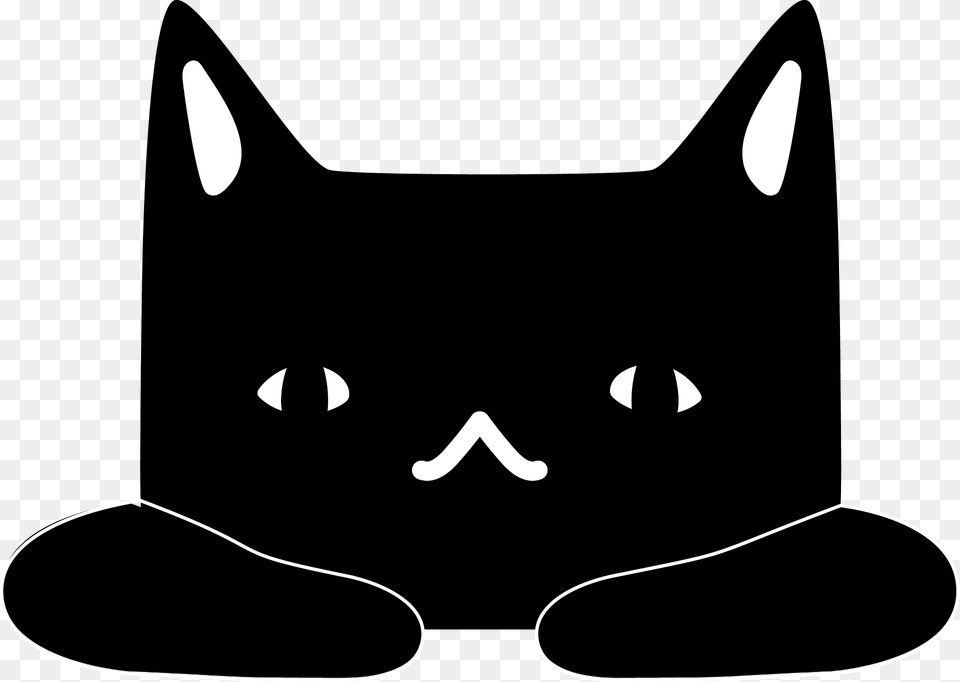 Cartoon Cat Face Clipart, Animal, Mammal, Pet, Fish Png Image