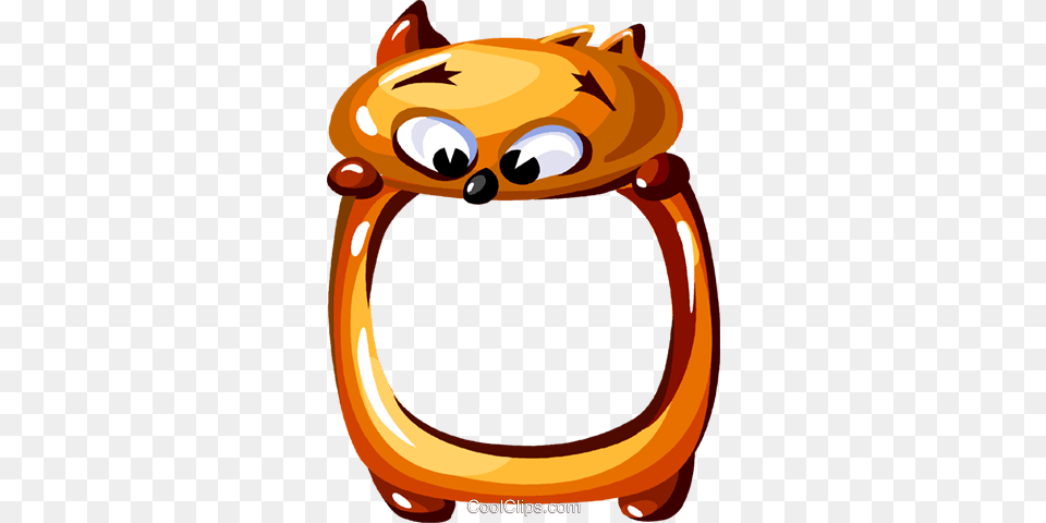 Cartoon Cat Frame Royalty Vector Clip Art Illustration Free Png Download