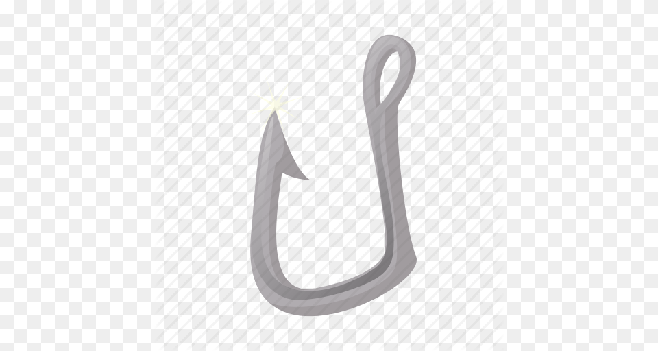 Cartoon Catch Fish Fishing Hook Metal Sharp Icon, Electronics, Hardware, Hockey, Ice Hockey Free Png Download