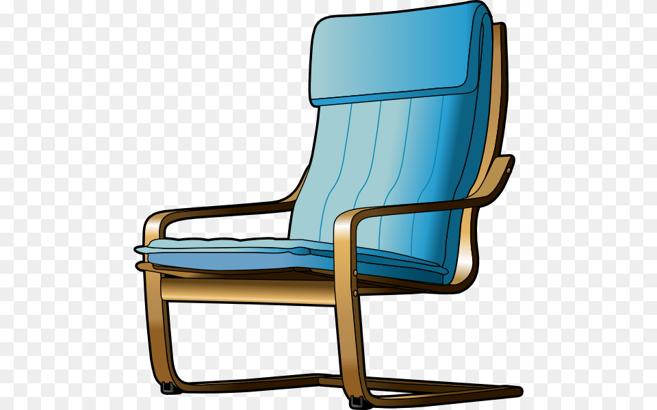 Cartoon Chair Seat Clipart, Furniture, Armchair, Crib, Infant Bed Png Image