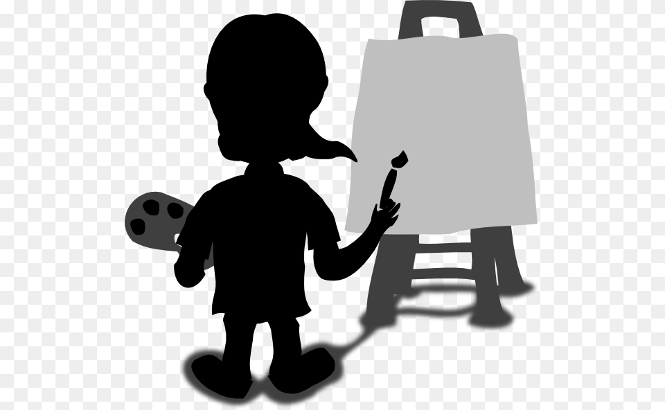 Cartoon Character Painting Blank Slate Clip Art, Bag, Silhouette, Baby, Person Png Image