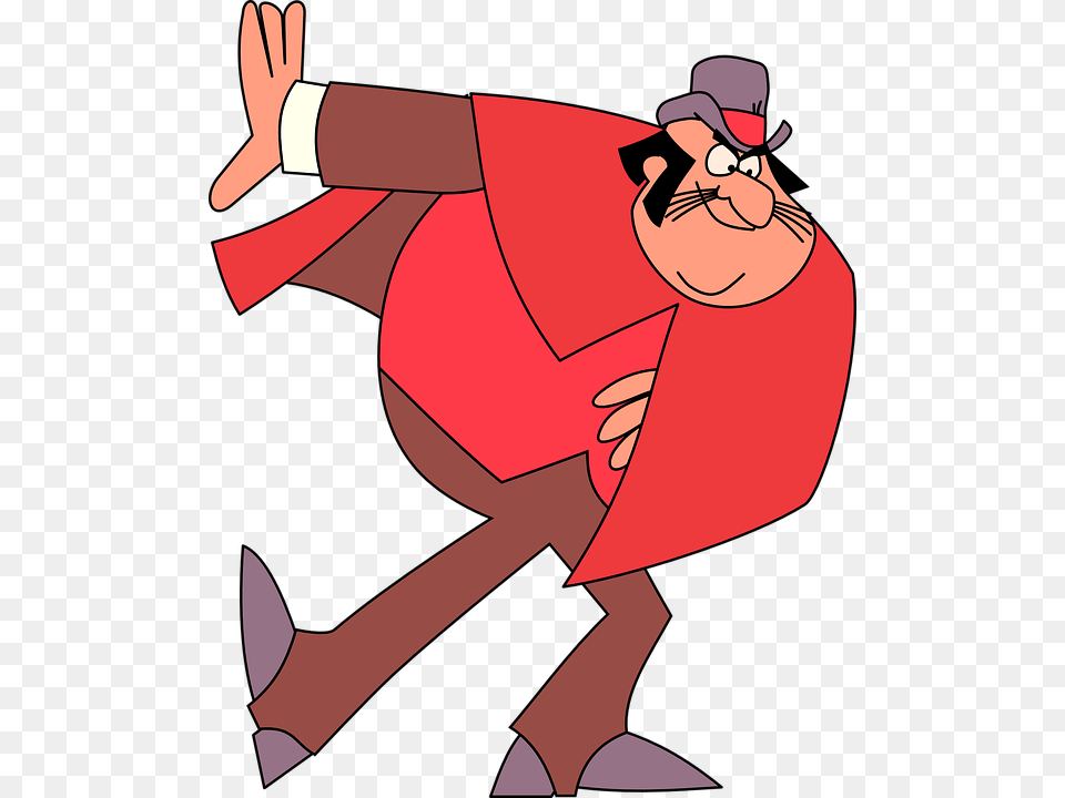 Cartoon Character With Sideburns, Person, Face, Head Free Transparent Png